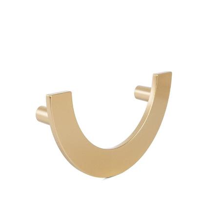 TIRADOR ZAMAK MODELO MARITA ACABADO ORO SATINADO DIST. AGUJERO 68