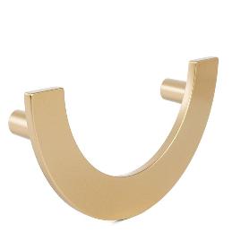 TIRADOR ZAMAK MODELO MARITA ACABADO ORO SATINADO DIST. AGUJERO 132