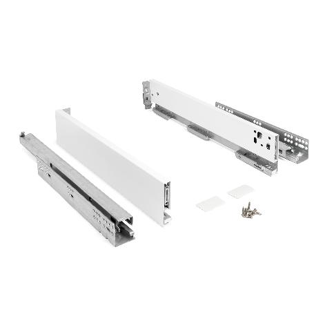 CAJÓN QUBE PUSH EXTRACCIÓN TOTAL ACABADO BLANCO H90, H120, H185 MEDIDA CAJÓN 400 ALTURA CAJÓN H120
