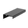 TIRADOR ALUMINIO MODELO WAY ACABADOS LATON OSCURO, NEGRO MATE, ANODIZADO MATE ACABADO NEGRO MATE DIST. AGUJERO DIST