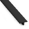 PERFIL RIGIDO T NEGRO 3M. PARA CANAPE