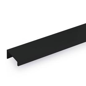 PERFIL TIRADOR ALUMINIO MODELO PETIAL 3M ACABADOS PLATA MATE, NEGRO, BLANCO ACABADO NEGRO