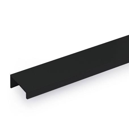 PERFIL TIRADOR ALUMINIO MODELO PETIAL 3M ACABADOS PLATA MATE, NEGRO, BLANCO ACABADO NEGRO