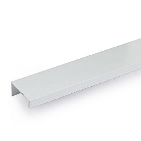 PERFIL TIRADOR ALUMINIO MODELO PETIAL 3M ACABADOS PLATA MATE, NEGRO, BLANCO ACABADO PLATA MATE