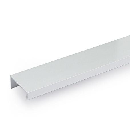 PERFIL TIRADOR ALUMINIO MODELO PETIAL 3M ACABADOS PLATA MATE, NEGRO, BLANCO ACABADO PLATA MATE