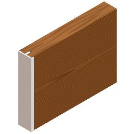 PERFIL ALUMINIO HANOI PARA CANTO 3,20M BLANCO  RAL9016 BLANCO MATE (CAJA 5)