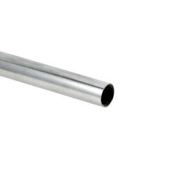 TUBO STOR ARMARIO REDONDO Ø12 3M CROMADO  (VENTA POR BARRAS DE 3M.) (CAJA 3)