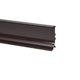 PERFIL ALUMINIO GOLA-J2 4M ACABADOS ANTRACITA, BLANCO, NEGRO, PLATA MATE ACABADO NEGRO