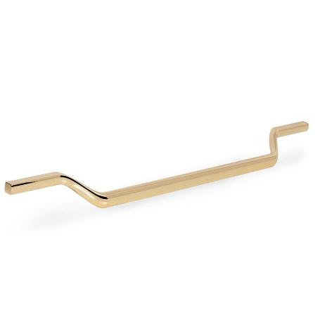 TIRADOR ZAMAK MODELO VALLEY DISPONIBLE EN LATÓN, NEGRO MATE Y NÍQUEL OSCURO ACABADO LATÓN PULIDO DIST. AGUJERO DIST