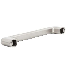 TIRADOR ZAMAK MODELO LUV ACABADOS NIQUEL CEPILLADO, BLANCO MATE, NEGRO MATE, LATÓN CAVA ACABADO NEGRO MATE DIST. AG