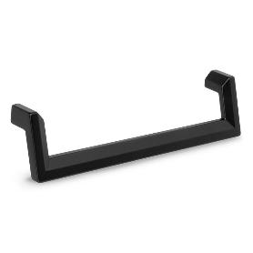 TIRADOR ZAMAK MODELO CELSO ACABADOS NEGRO MATE Y ORO SATINADO ACABADO NEGRO MATE DIST. AGUJERO DIST. 160MM.