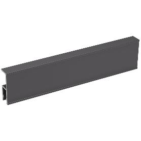 TAPA EMBELLECEDORA PARA LED KIARO L550 GRIS Y PLOMO ACABADO PLOMO (CAJA 12)