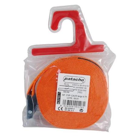CINTA AMARRE HEBILLA 25MMX6M 500KG