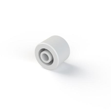 TACO TOPE TAPA CANAPE NEGRO / BLANCO ACABADO BLANCO