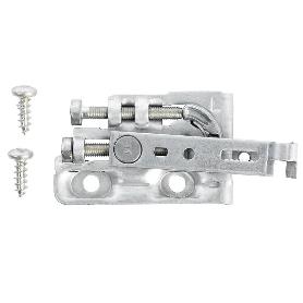 SCARPI-4 COLGADOR OCULTO REGULABLE PARA MUEBLES DE COCINA Y BAÑO MANO IZQUIERDA TIPO TORNILLO TIRAFONDO