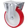 RUEDA FIJA NYLON/PU 160MM S/ANTIHILO