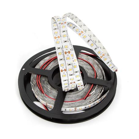 ROLLO DE CINTA SMD LED CON CINTA ADHESIVA 3M LUZ NATURAL Y BLANCA LUZ BLANCA 6.5K