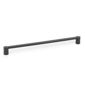 TIRADOR ZAMAK FUSION ACABADO NEGRO TITANIO, LATON CAVA, NIQUEL Y LATONADO ACABADO NEGRO TITAN BR