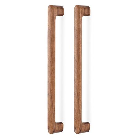 JUEGO MANILLÓN LUV W DOBLE C384 L418,5 ACABADO NOGAL