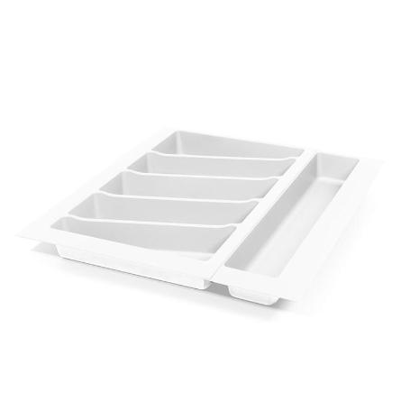 CUBERTERO MODELO AURO PARA CAJÓN MÓDULO 300 - 1000 ACABADO ANTRACITA/BLANCO ACABADO BLANCO MODULO MODULO 500