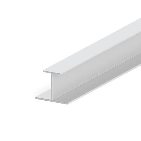 PERFIL JAPONESA H SP16 3M ACABADOS PLATA MATE, BLANCO MATE, NEGRO MATE ACABADO PLATA MATE (CAJA 2)