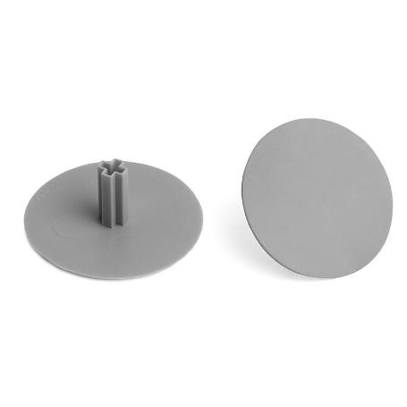 TAPA EMBELLECEDORA ALLEN 6 Ø40 PIVOTE 14 ACABADO GRIS METAL