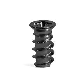 TORNILLO EURO 6.3X11 / 6.3X13 Ø CABEZA 7.2MM ACABADO NEGRO LARGO 13MM DIÁMETRO 6.3