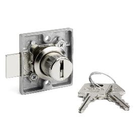 CERRADURA ARMARIO 858 16X22 ACABADO CROMO