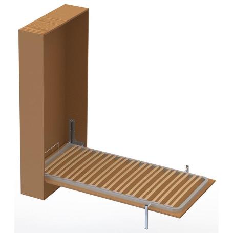 SOMIER VERTICAL 105X190 CON PATAS  (PLACAS,ELEVADORES Y MUEBLE NO INCLUIDOS)