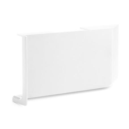 TAPA PLÁSTICO SCARPI-4 BLANCO / ANTRACITA MANO DERECHA ACABADO BLANCO