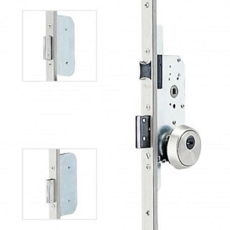 CERRADRA SEGURIDAD 3P TESA TLPN3SCLAI PALANCA CERRADERO 40MM INOXIDABLE SIN CILINDRO