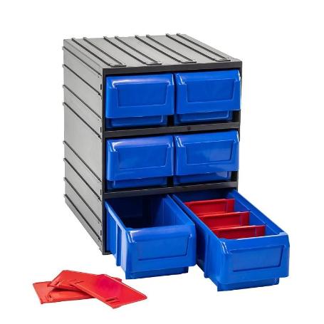 CONTENEDOR CAJON C/SEPARADOR 300/6 TAYG 245X291X321MM REF.350009