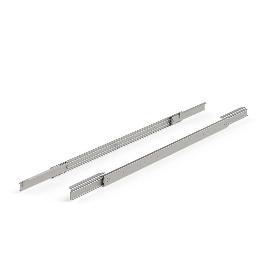 JUEGO GUIA MESA EXTENSIBLE BASIC H47 L1050 BIDI JUEGO - SIN FRENO 2 TABLEROSX400MM. CARGA 90KGS