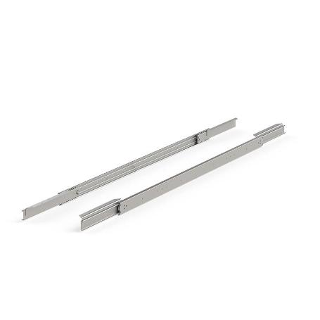 JUEGO GUIA MESA EXTENSIBLE BASIC H47 L1050 BIDI JUEGO - SIN FRENO 2 TABLEROSX400MM. CARGA 90KGS