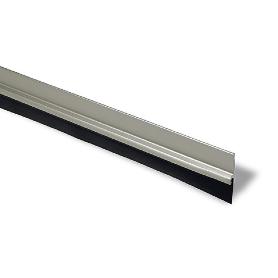 BURLETE ADHESIVO ALUMINIO GOMA 100CM INOXIDABLE SOBREPONER B82720E