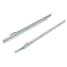 GUIA DE CAJÓN CON CAÍDA RODEO COLOR GUIA COLOR GRIS LARGO GUIA LARGO 550MM