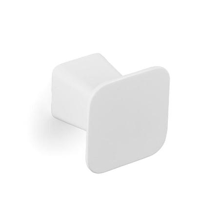 POMO PRISM DE VIEFE. MEDIDA 32X32. ALTURA H28. ACABADO BLANCO MATE Y NEGRO MATE ACABADO BLANCO MATE