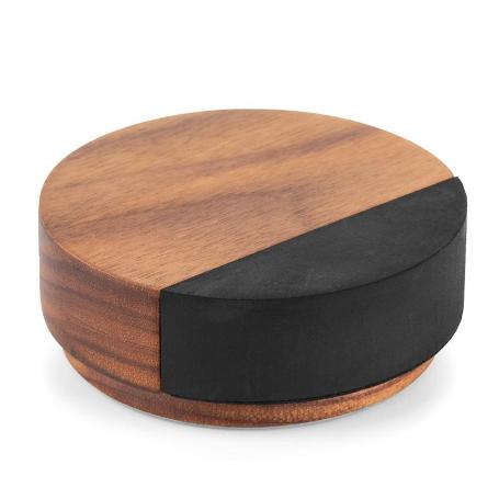 TOPE PUERTA PUK 65X24MM NOGAL NATURAL MADERA