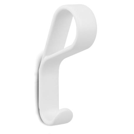 PERCHA BELT 22X114MM BLANCO MATE ZAMAK