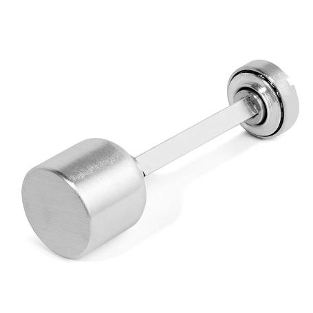 MULETILLA DESBLOQUEO PUNTO D25 CROMO SATINADO, NEGRO, BLANCO ACABADO CROMO CEPILLAD