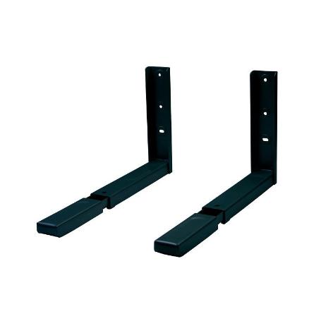 SOPORTE MURAL MICROONDAS ACABADO BLANCO/NEGRO 40KG ACABADO NEGRO