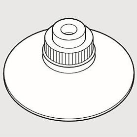VENTOSA PVC TRANSPARENTE M-4
