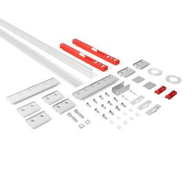 SISTEMA CORREDERO PARA VIDRIO LITE GLASS+ KSC - VERSIONES V10 Y V12 (10 Y 12 MM) ESPESOR VIDRIO 10MM