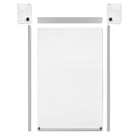 PERSIANA ENROLLABLE DE ALUMINIO H1500 PLATA SP16/SP19 - PARA MÓDULOS DE 600 Y 900 MM M. BOXMILANO M600 ESPESOR SP16