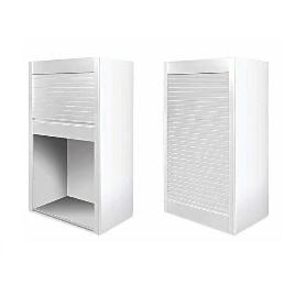 PERSIANA ENROLLABLE DE ALUMINIO H1500 BLANCO MATE SP16/SP19 - PARA MÓDULOS DE 600 Y 900 MM M. BOXMILANO M900 ESPESO