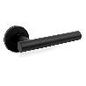 JUEGO ROSETA INOXIDABLE SAMY D52 R368 NEGRO MAT