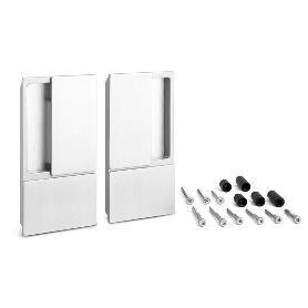 MANILLA WAVE PUERTA BATIENTE CIEGA CROMO SATINADO ESPESOR HASTA 60MM ACABADO CROMO CEPILLAD