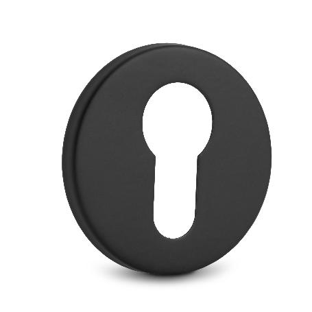 BOCALLAVE ZAMAK Ø50X5MM ACABADO NEGRO, LATON MATE, CROMO, BLANCO, ANTRACITA ACABADO NEGRO