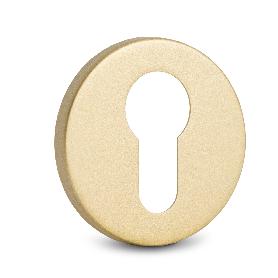 BOCALLAVE ZAMAK Ø50X5MM ACABADO NEGRO, LATON MATE, CROMO, BLANCO, ANTRACITA ACABADO LATÓN MATE