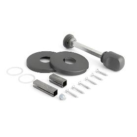 MULETILLA DESBLOQUEO ZAMAK Ø50X5MM ACABADO NEGRO, LATON, CROMO, BLANCO, ANTRACITA ACABADO ANTRACITA